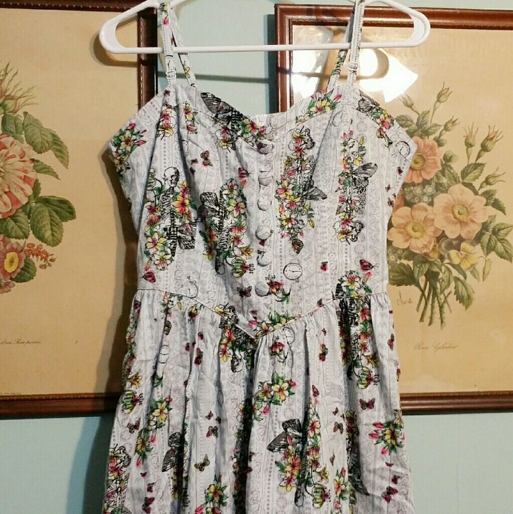 HELL BUNNY RETRO ROCKABILLY SUNDRESS